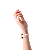 Apple Watch (38/40/SE/41/42mm) iDeal of Sweden Resinrem - Classy White Pearl