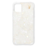 iPhone 11 iDeal Of Sweden Pearlized Case - White