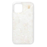 iPhone 12 / 12 Pro iDeal Of Sweden Pearlized Case - White