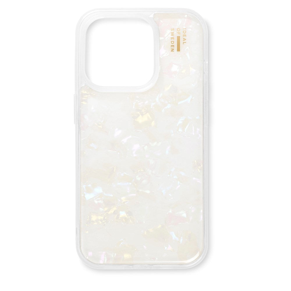 iPhone 14 Pro iDeal Of Sweden Pearlized Case - White