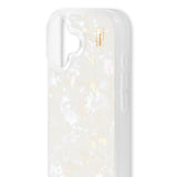 iPhone 16 iDeal Of Sweden Pearlized Case - White