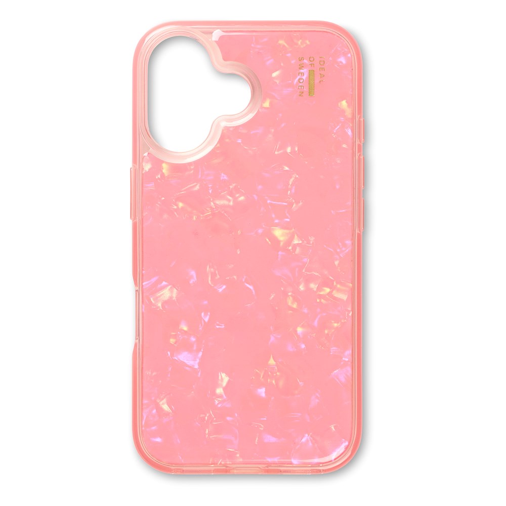 iPhone 16 iDeal Of Sweden Pearlized Case - Pink