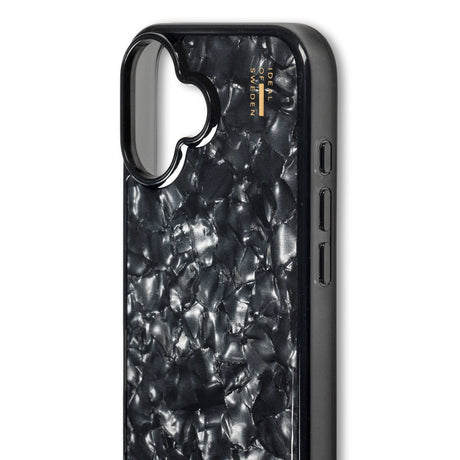 iPhone 16 Plus iDeal Of Sweden Pearlized Case - Black