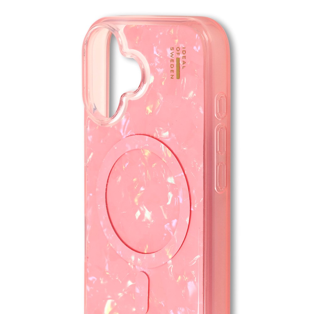 iPhone 16 iDeal Of Sweden Pearlized Case - MagSafe Kompatibel - Pink