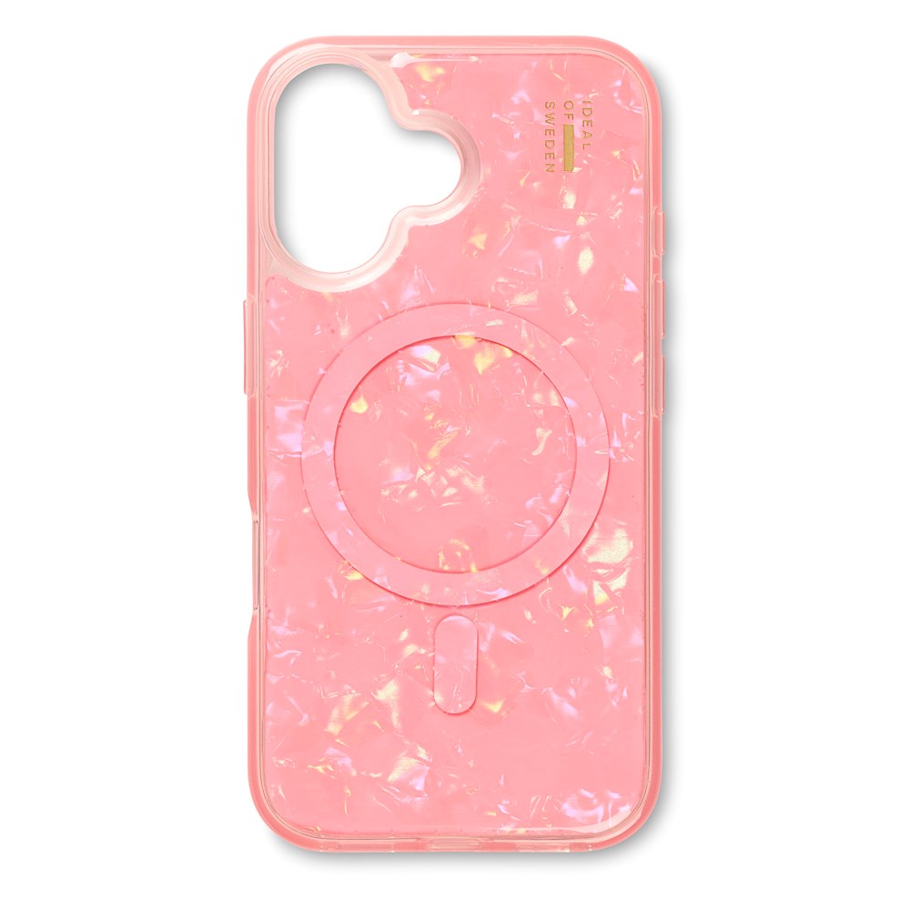 iPhone 16 iDeal Of Sweden Pearlized Case - MagSafe Kompatibel - Pink