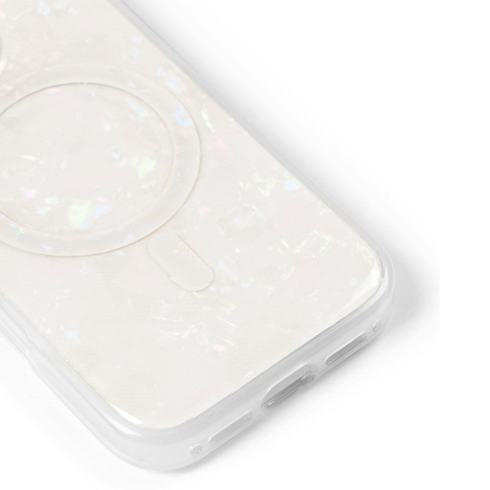 iPhone 16 Pro iDeal Of Sweden Pearlized Case - MagSafe Kompatibel - White