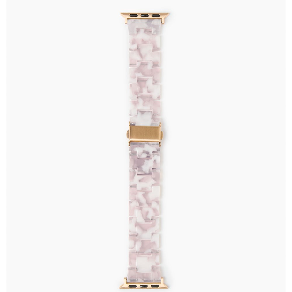 Apple Watch (42/44/SE/45/46/49mm) iDeal of Sweden Resinrem - Pink Pearl