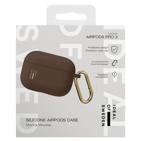 AirPods Pro (3. gen.) iDeal of Sweden Silikone Case - Mocha Mousse