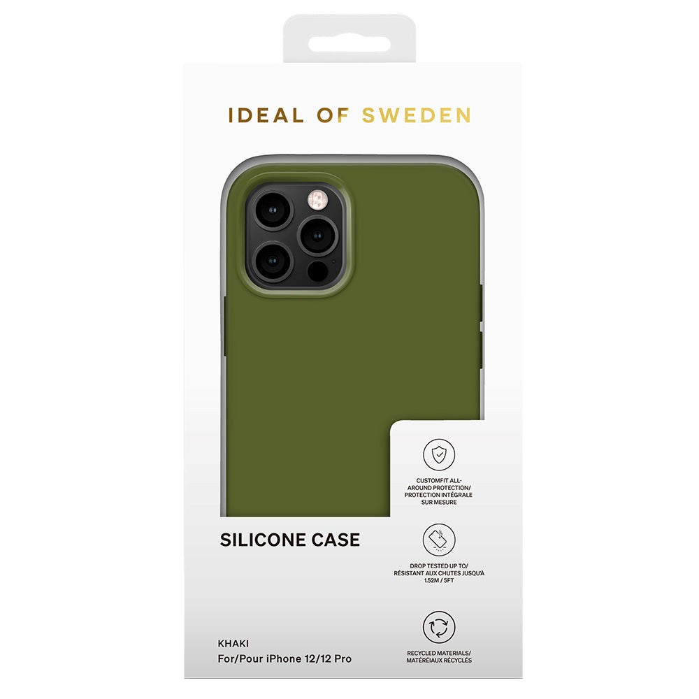 iDeal Of Sweden iPhone 12 / 12 Pro Silikone Cover - Khaki