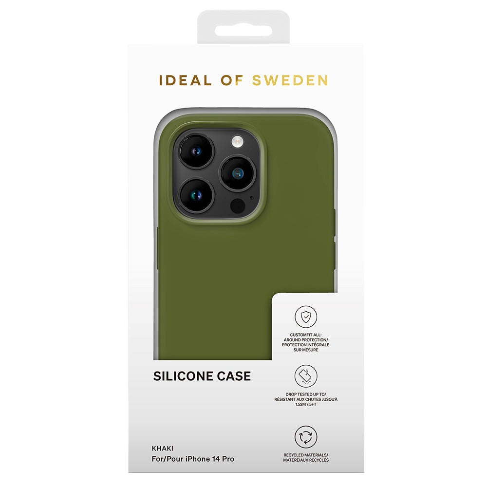 iDeal Of Sweden iPhone 14 Pro Silikone Cover - Khaki