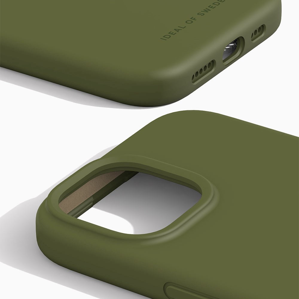 iDeal Of Sweden iPhone 15 Silikone Cover - Khaki