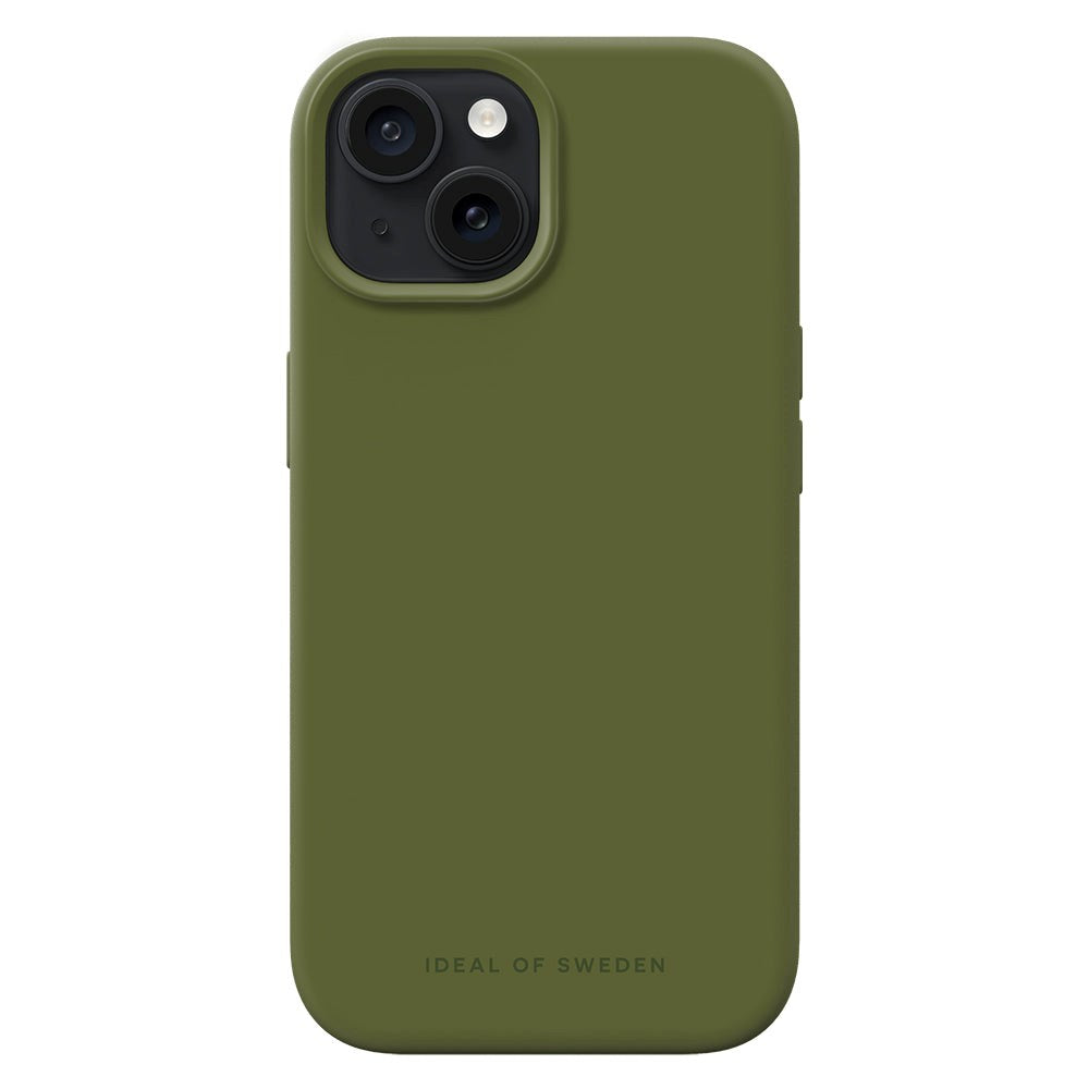 iDeal Of Sweden iPhone 15 Silikone Cover - Khaki