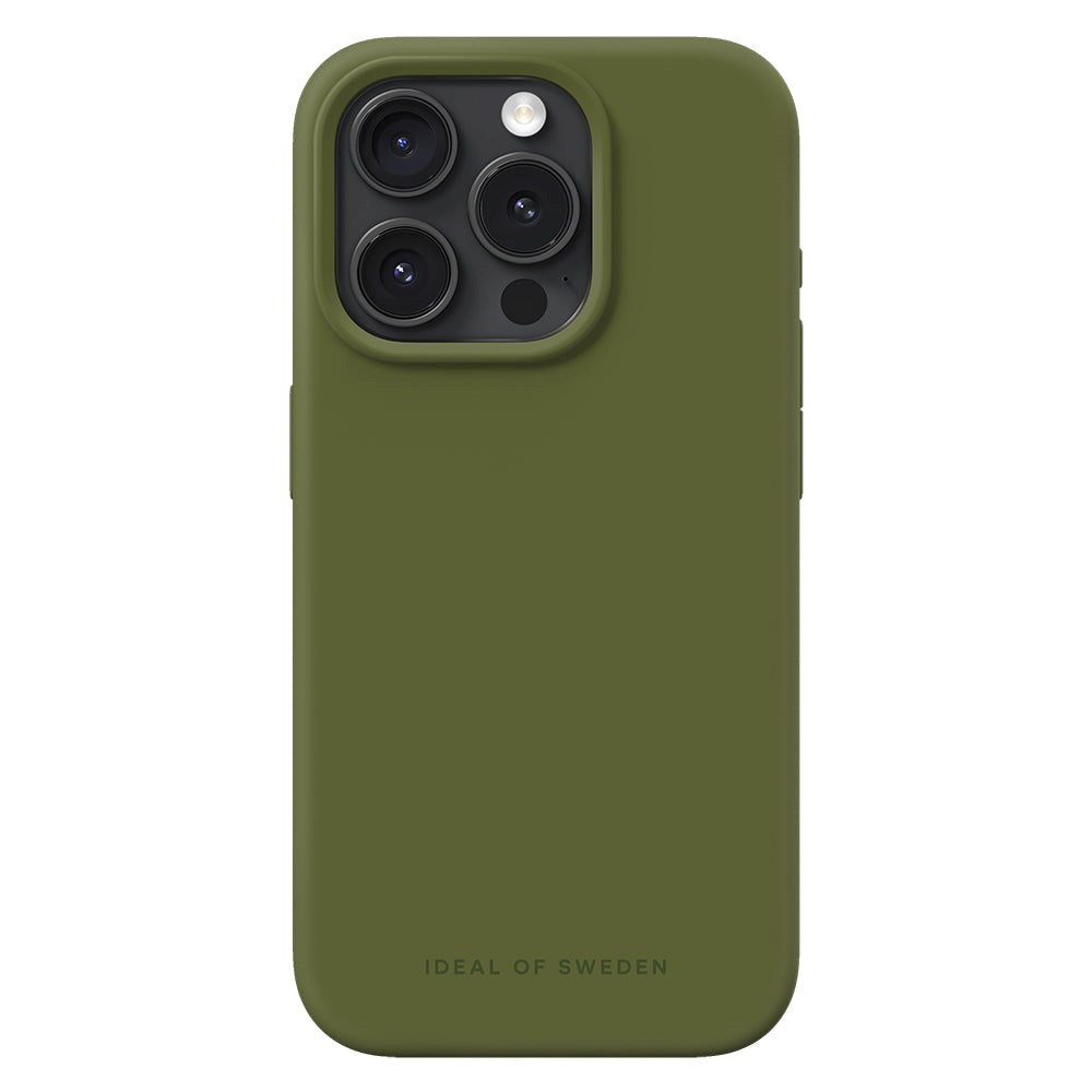 iDeal Of Sweden iPhone 15 Pro Silikone Cover - Khaki