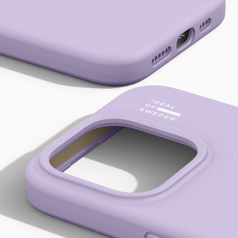 iPhone 15 Pro iDeal Of Sweden Silikone Cover - Lavender Milk