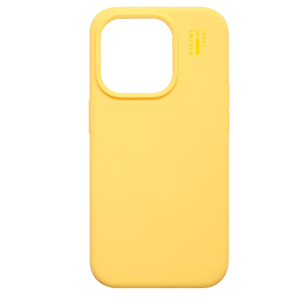 iPhone 16 Pro iDeal Of Sweden Silicone Cover - Soft Lemon