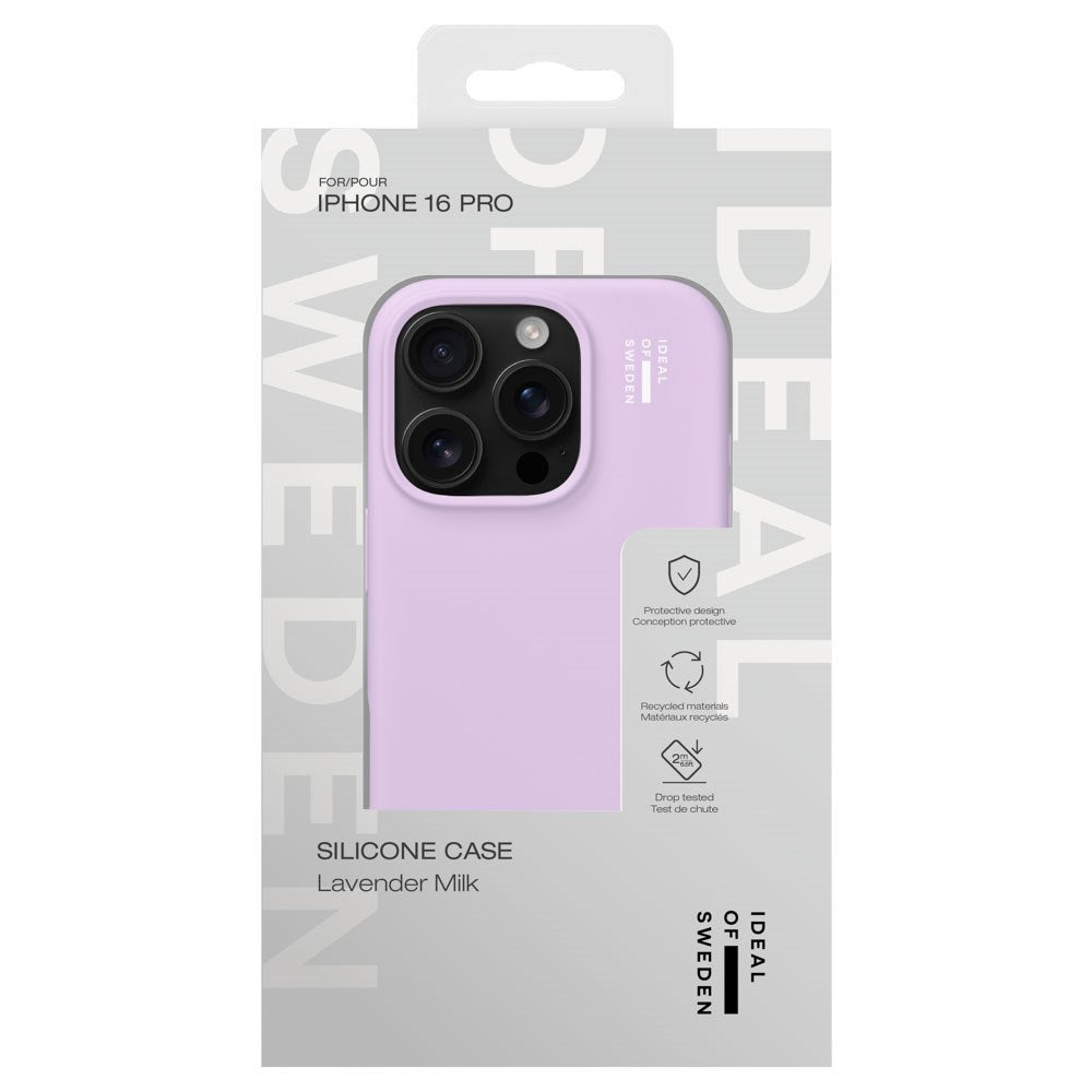 iPhone 16 Pro iDeal Of Sweden Silikone Cover - Lavender Milk
