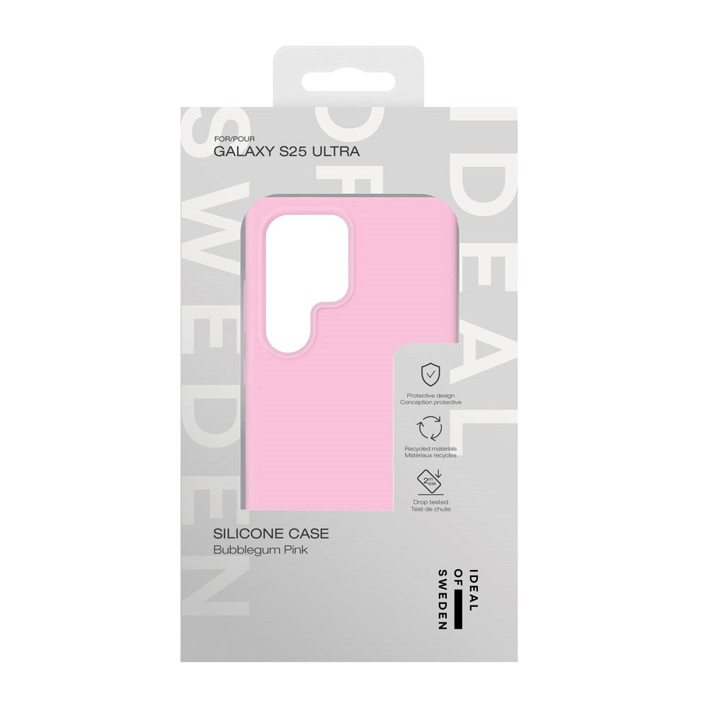 Samsung Galaxy S25 Ultra - iDeal Of Sweden Silikone Cover - Bubblegum Pink