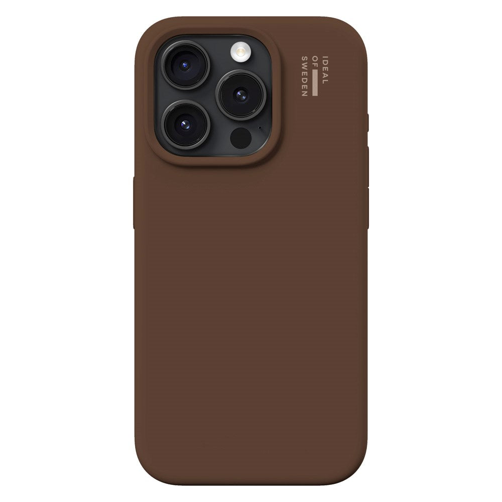 iPhone 17e / 16e / 15 / 14 / 13 iDeal Of Sweden Silikone Cover - MagSafe Kompatibel - Mocha Mousse
