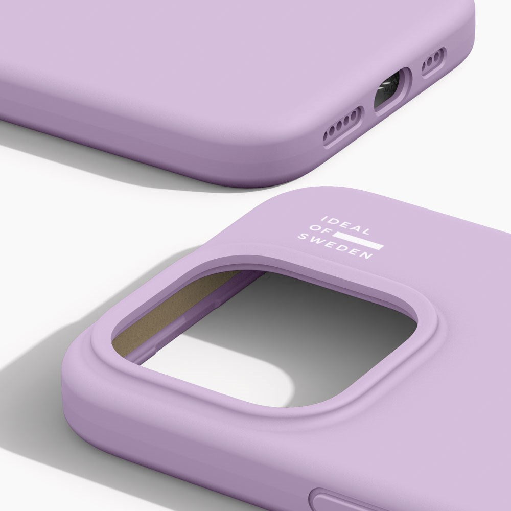 iPhone 15 Pro iDeal Of Sweden Silikone Cover - MagSafe Kompatibel - Lavender Milk