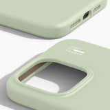 iPhone 15 Pro Max iDeal Of Sweden Silikone Cover - MagSafe Kompatibel - Sage Green