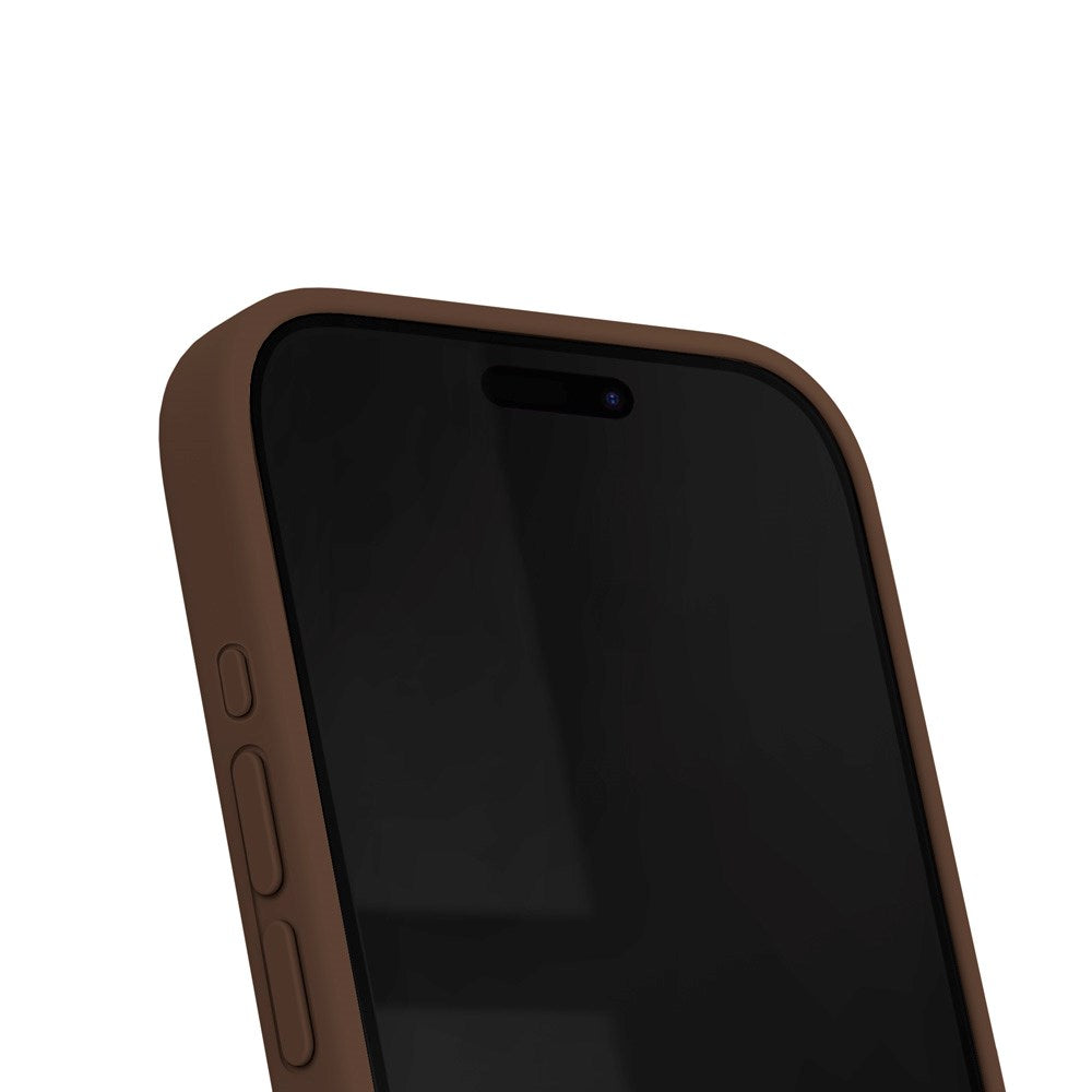 iPhone 15 Pro Max iDeal Of Sweden Silikone Cover - MagSafe Kompatibel - Mocha Mousse