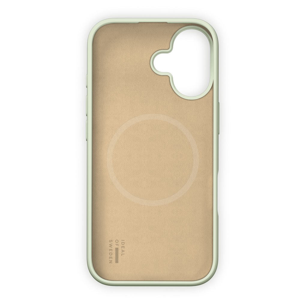 iPhone 16 iDeal Of Sweden Silikone Cover - MagSafe Kompatibel - Cloud Dancer