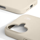 iPhone 16 iDeal Of Sweden Silikone Cover - MagSafe Kompatibel - Cloud Dancer