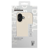 iPhone 16 iDeal Of Sweden Silikone Cover - MagSafe Kompatibel - Cloud Dancer