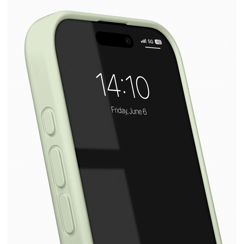 iPhone 16 Pro iDeal Of Sweden Silikone Cover - MagSafe Kompatibel - Sage Green
