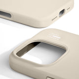 iPhone 16 Pro Max iDeal Of Sweden Silikone Cover - MagSafe Kompatibel - Cloud Dancer