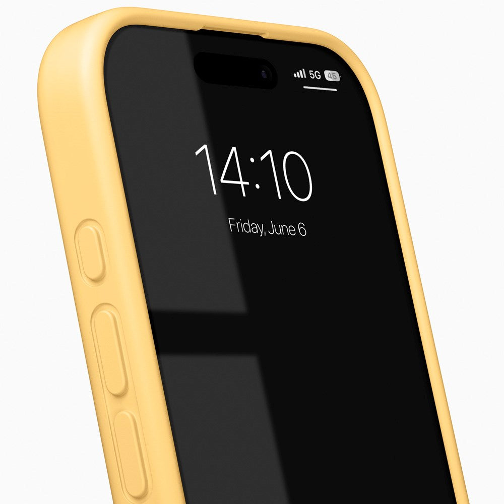 iPhone 17 iDeal Of Sweden Silikone Cover - MagSafe Kompatibelt - Soft Lemon