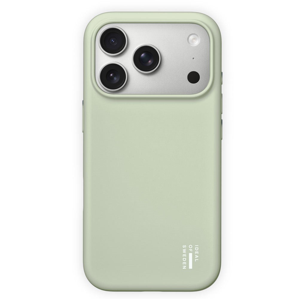 iPhone 18 Pro / 17 Pro iDeal Of Sweden Silikone Cover - MagSafe Kompatibelt - Sage Green
