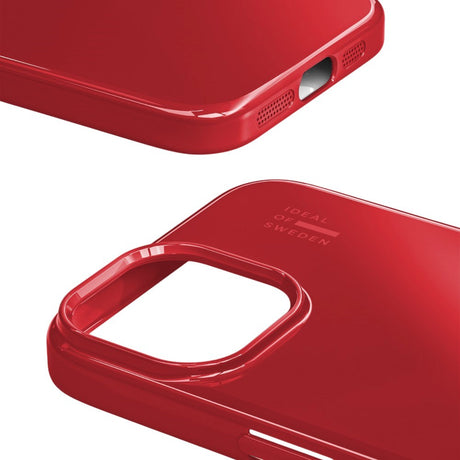 iPhone 17e / 16e / 15 / 14 / 13 iDeal of Sweden Slim Cover - MagSafe Kompatibel - Power Red