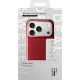 iPhone 17e / 16e / 15 / 14 / 13 iDeal of Sweden Slim Cover - MagSafe Kompatibel - Power Red