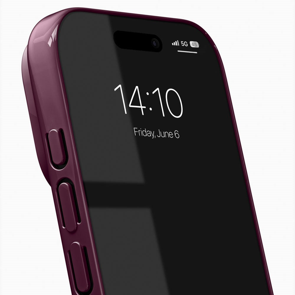 iPhone 18 Pro / 17 Pro iDeal of Sweden Slim Cover - MagSafe Kompatibel - Glossy Cherry