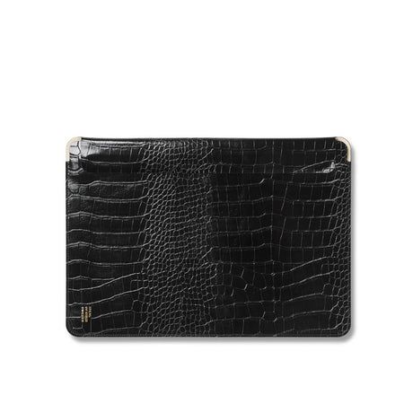 iDeal of Sweden 16" Laptop Sleeve - Black Croco