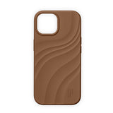 iPhone 17e / 16e / 15 / 14 / 13 iDeal of Sweden Soft Swirl Silikone Cover - MagSafe Kompatibel - Salted Caramel