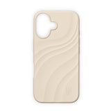 iPhone 16 iDeal of Sweden Soft Swirl Silikone Cover - MagSafe Kompatibel - Cloud Dancer