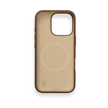 iPhone 16 Pro iDeal of Sweden Soft Swirl Silikone Cover - MagSafe Kompatibel - Salted Caramel