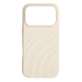 iPhone 18 Pro / 17 Pro iDeal of Sweden Soft Swirl Silikone Cover - MagSafe Kompatibel - Cloud Dancer