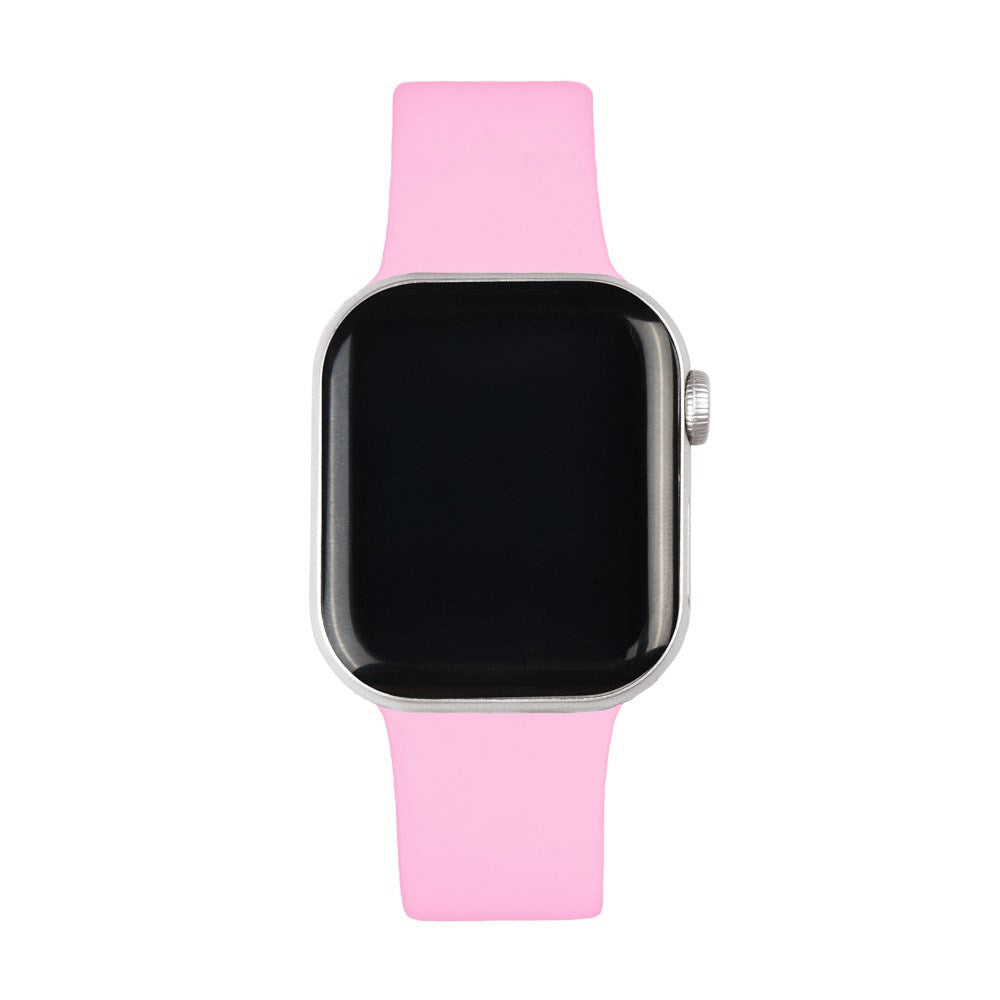 Apple Watch (38/40/SE/41/42mm) iDeal of Sweden Silikonerem - Str. M/L - Bubblegum Pink