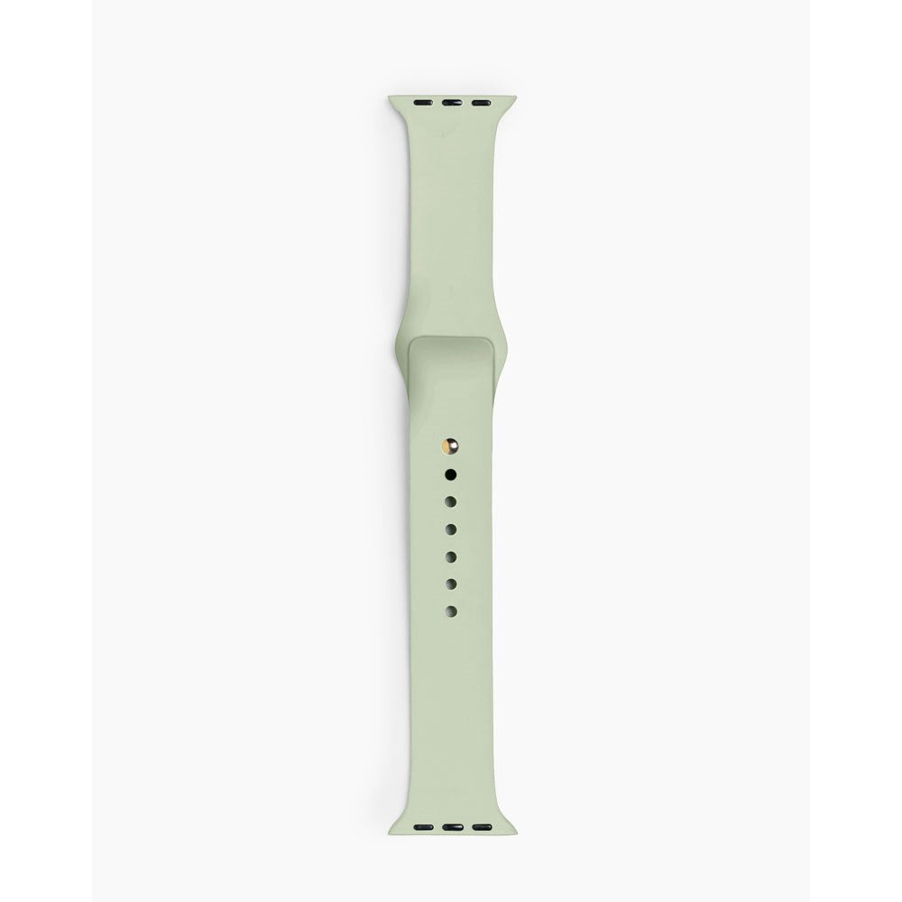 Apple Watch (38/40/SE/41/42mm) iDeal of Sweden Silikonerem - Str. S/M - Sage Green