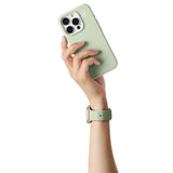 Apple Watch (38/40/SE/41/42mm) iDeal of Sweden Silikonerem - Str. S/M - Sage Green