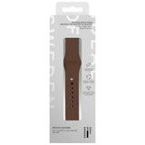 Apple Watch (38/40/SE/41/42mm) iDeal of Sweden Silikonerem - Str. S/M - Mocha Mousse