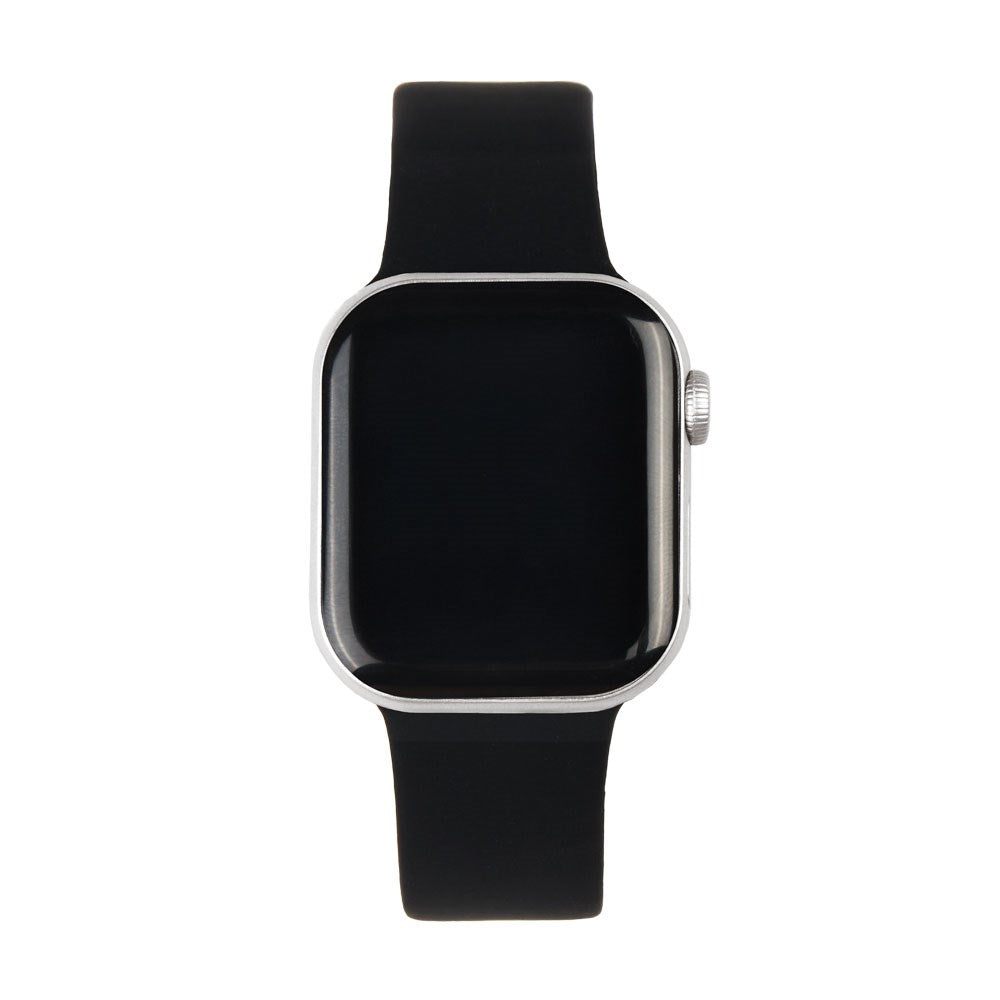 Apple Watch (42/44/SE/45/46/49mm) iDeal of Sweden Silikonerem - Str. M/L - Black
