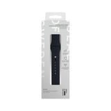 Apple Watch (42/44/SE/45/46/49mm) iDeal of Sweden Silikonerem - Str. M/L - Black
