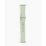 Apple Watch (42/44/SE/45/46/49mm) iDeal of Sweden Silikonerem - Str. M/L - Sage Green
