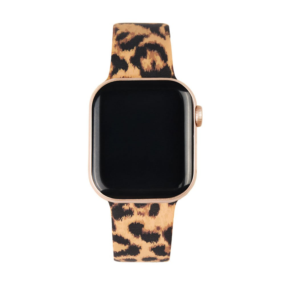 Apple Watch (42/44/SE/45/46/49mm) iDeal of Sweden Silikonerem - Str. M/L - Timeless Leo