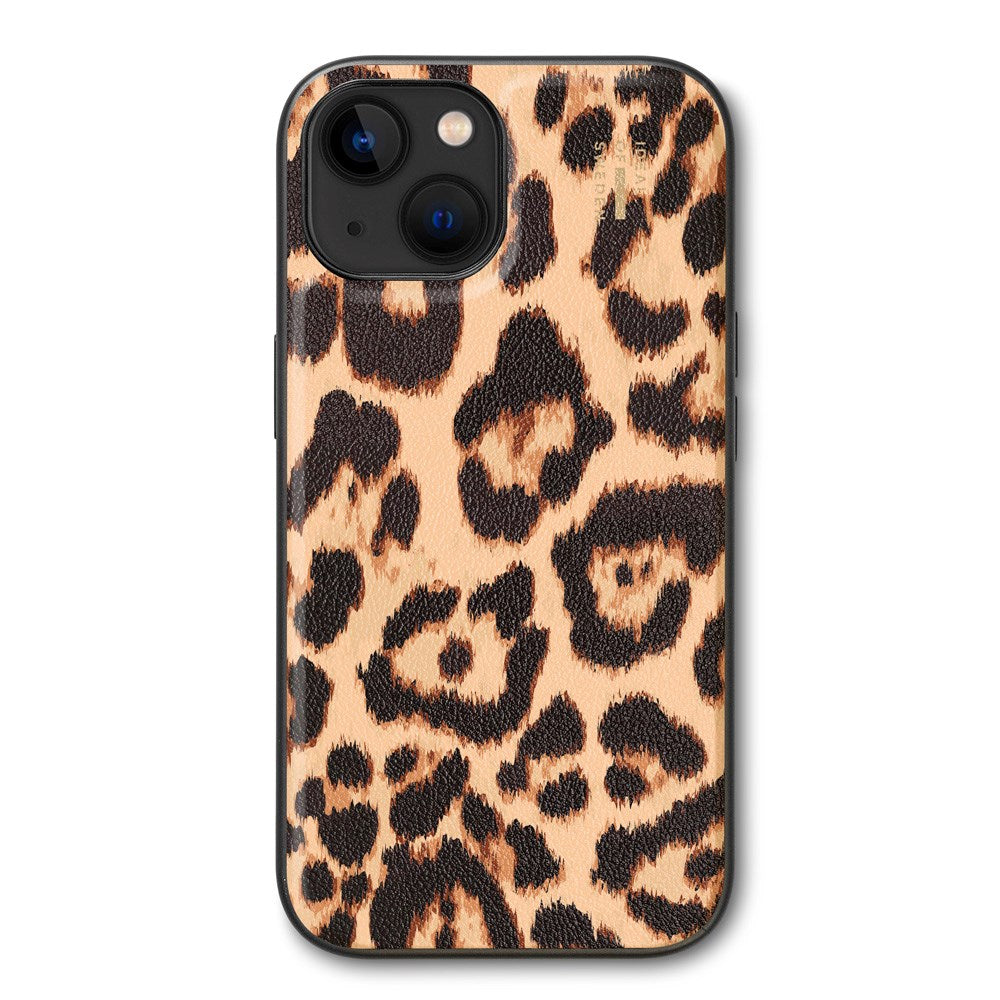 iPhone 17e / 16e / 15 / 14 / 13 iDeal Of Sweden Vegan Leather Cover - Timeless Leo
