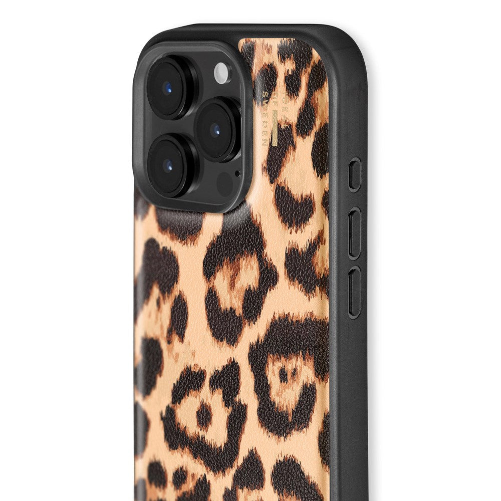 iPhone 16 Pro Max iDeal Of Sweden Vegan Leather Cover - Timeless Leo